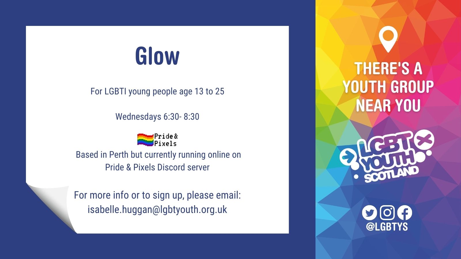 LGBT Youth Scotland - Glow group